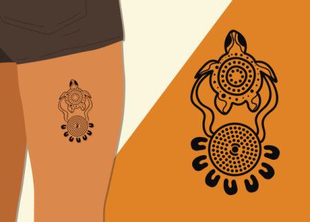 Tattoo For Legs Vectors - Download 2475 Royalty-Free Graphics - Hello Vector