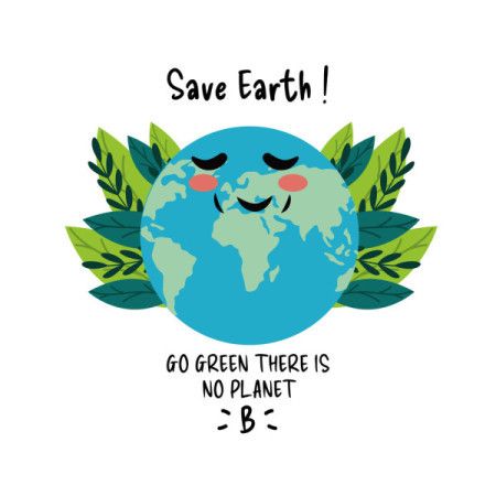 Happy planet banner design for Mother earth day
