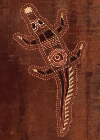 Crocodile in Australian Indigenous art