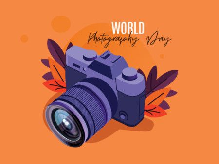 A camera design to mark the global day of photography
