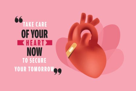 A banner illustration to celebrate World Heart Day