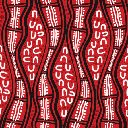 Aboriginal art pattern design illustration for background