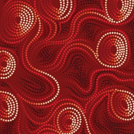 Aboriginal-style dotted lines background with gradient effect