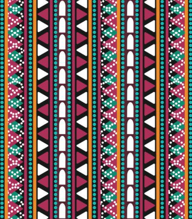 Background illustration with Aboriginal design pattern