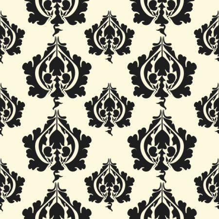 Damask seamless pattern illustration