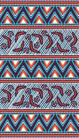 Aboriginal-style artwork illustration in crosshatch style