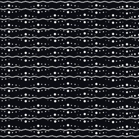 Black and white dotted lines background inspired by aboriginal art