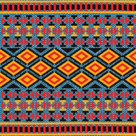 Ghana African attire pattern illustration