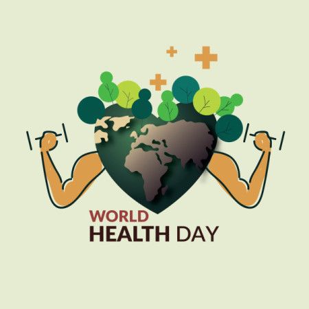 Illustrative Design for World Health Day