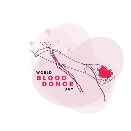 World Blood Donor Day Vector Graphic
