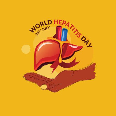 Illustration Celebrating World Hepatitis Day