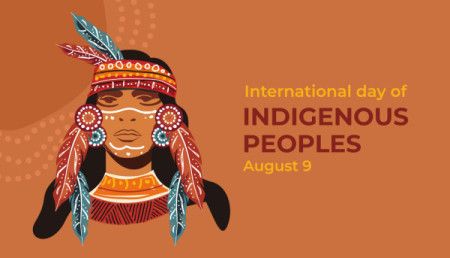 Visual Illustration for Indigenous Peoples Day Banner