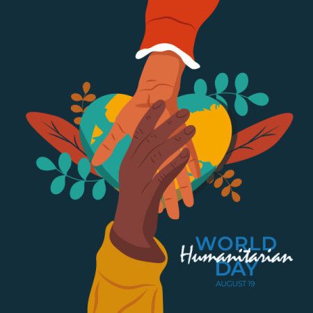 Concept Illustration for World Humanitarian Day