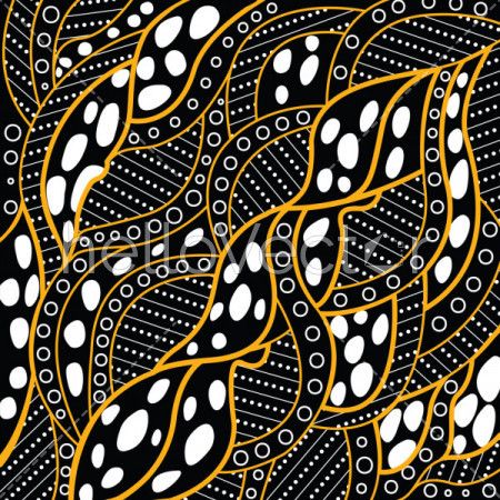 Illustration based on aboriginal style of vector background.