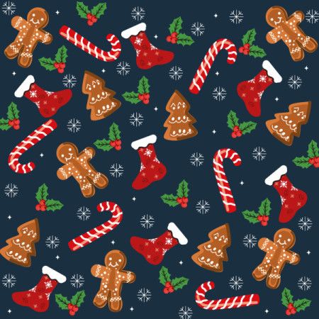 Seamless pattern background for Christmas