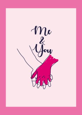 Me and You graphic illustration