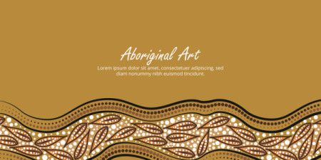 Personalized poster design influenced by Aboriginal art traditions