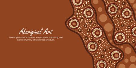 Indigenous-inspired print design with space for your personalized message