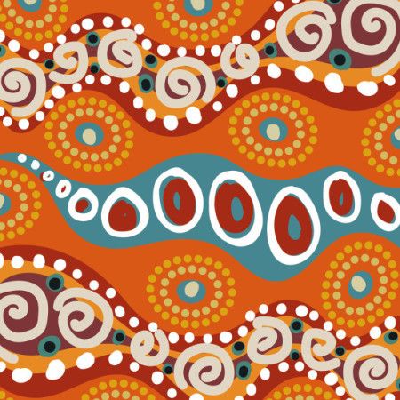 Aboriginal Pathways and Patterns Illustration