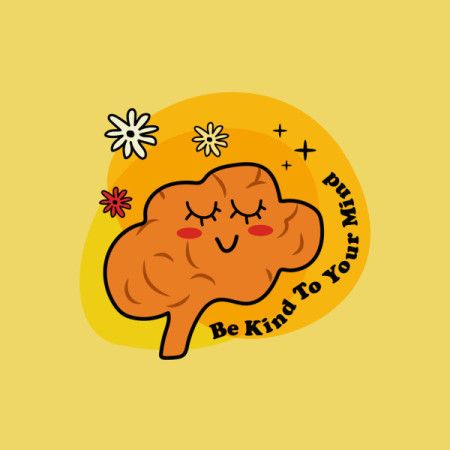 Be Kind to Your Mind - Illustration