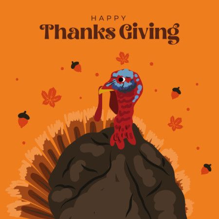 Thanksgiving Turkey Illustration