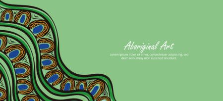 Flowing Dreamlines Banner Design with Text Option