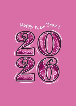 Happy New Year 2026 Celebration Design