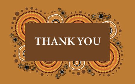 Thank You – Aboriginal-Inspired Art Design