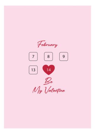 Be My Valentine Illustration