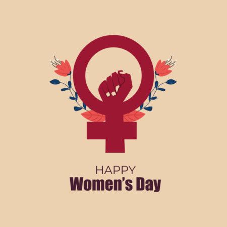 Happy Women’s Day Empowerment Illustration